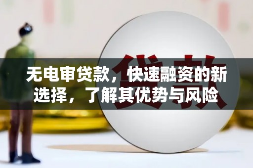 单县无电审贷款，快速融资的新选择，了解其优势与风险