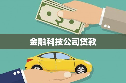 单县金融科技公司贷款