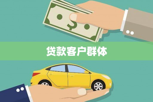 单县贷款客户群体