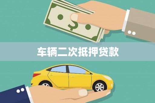 单县车辆二次抵押贷款