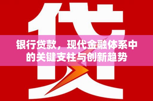 单县银行贷款，现代金融体系中的关键支柱与创新趋势