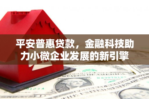 单县平安普惠贷款，金融科技助力小微企业发展的新引擎