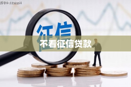 单县不看征信贷款