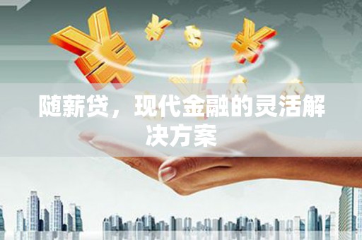 单县随薪贷，现代金融的灵活解决方案