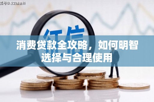 单县消费贷款全攻略，如何明智选择与合理使用