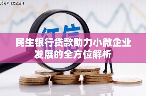 单县民生银行贷款助力小微企业发展的全方位解析