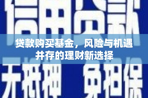 单县贷款购买基金，风险与机遇并存的理财新选择
