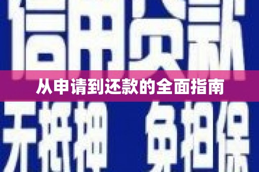 单县从申请到还款的全面指南