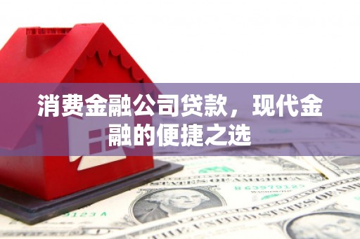 单县消费金融公司贷款，现代金融的便捷之选