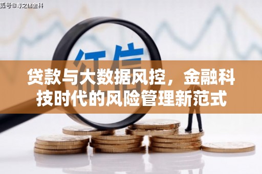 单县贷款与大数据风控，金融科技时代的风险管理新范式
