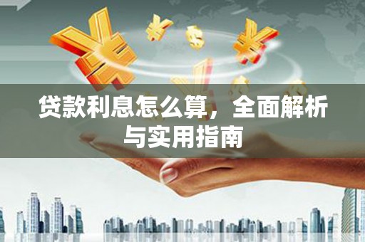 单县贷款利息怎么算，全面解析与实用指南