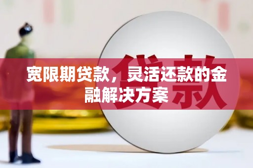 单县宽限期贷款，灵活还款的金融解决方案