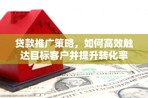 单县贷款推广策略，如何高效触达目标客户并提升转化率