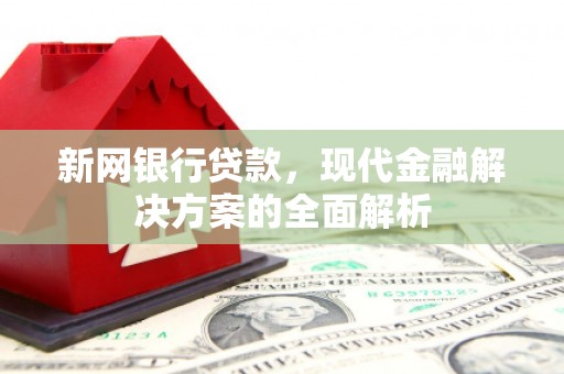 单县新网银行贷款，现代金融解决方案的全面解析