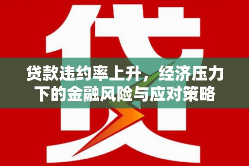 单县贷款违约率上升，经济压力下的金融风险与应对策略