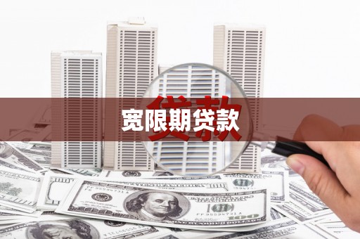 单县宽限期贷款