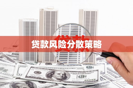 单县贷款风险分散策略