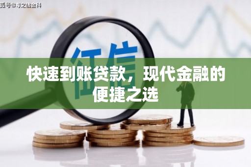 单县快速到账贷款，现代金融的便捷之选