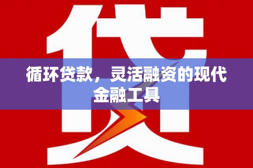 单县循环贷款，灵活融资的现代金融工具